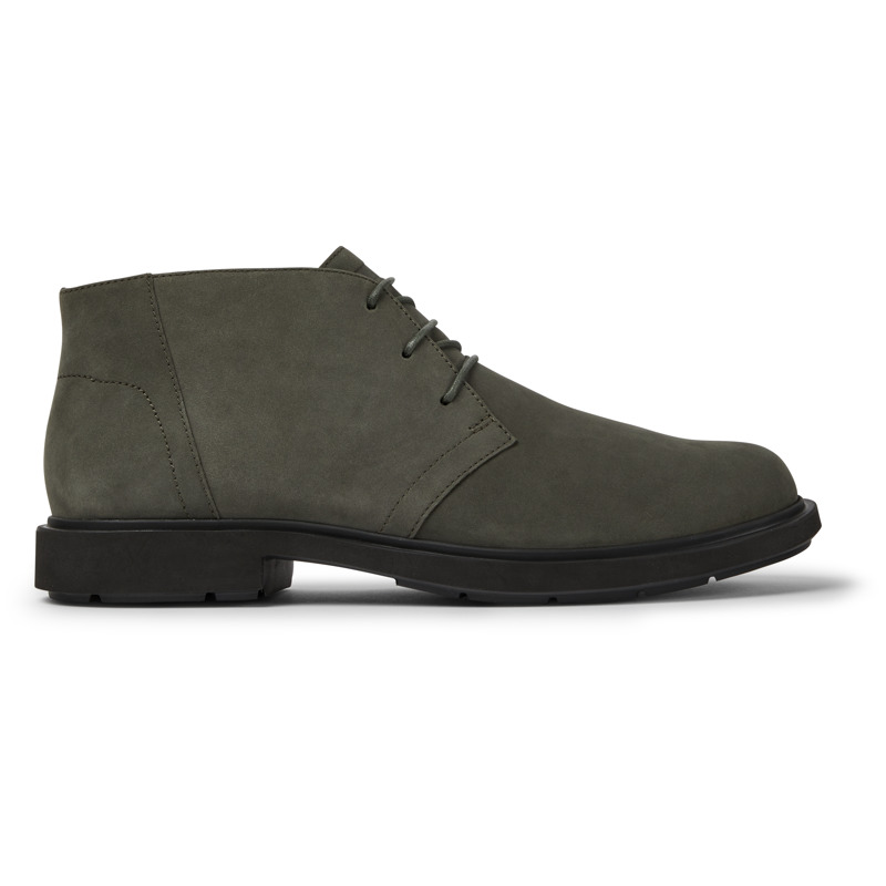 CAMPER Neuman - Botines para Hombre - Verde, talla 41, Ante o Piel Vuelta