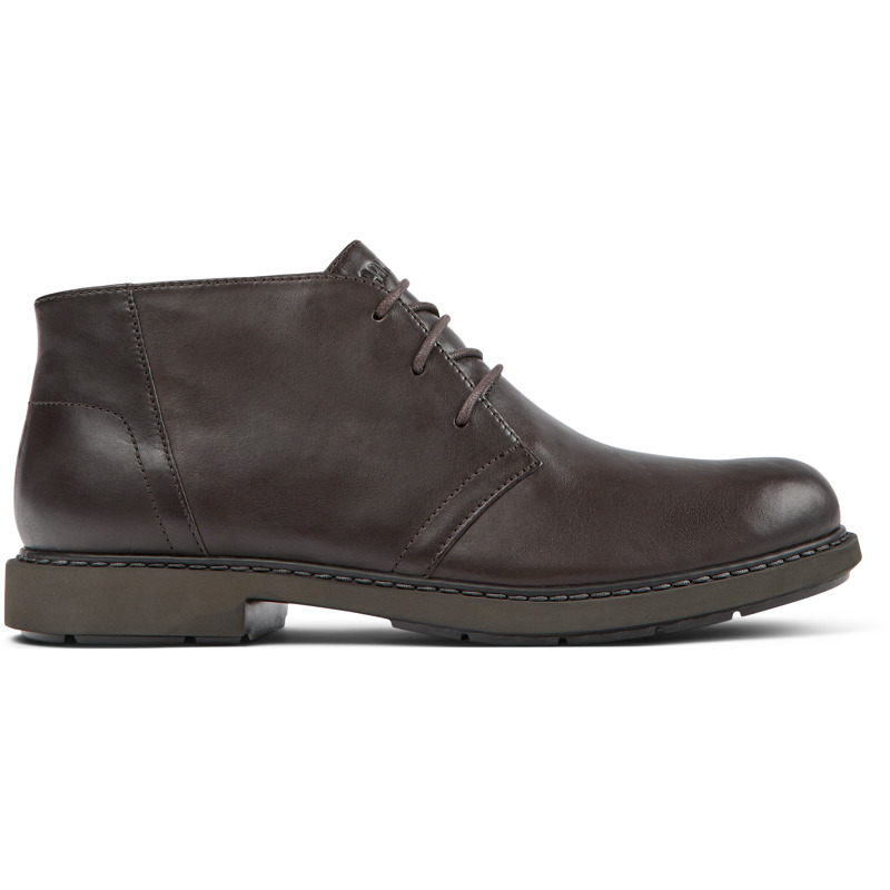 CAMPER Neuman - Botines para Hombre - Marron, talla 46, Piel Lisa
