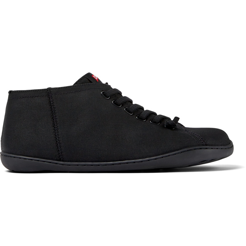 CAMPER Peu - Ankle Boots For Men - Black, Size 43, Cotton Fabric