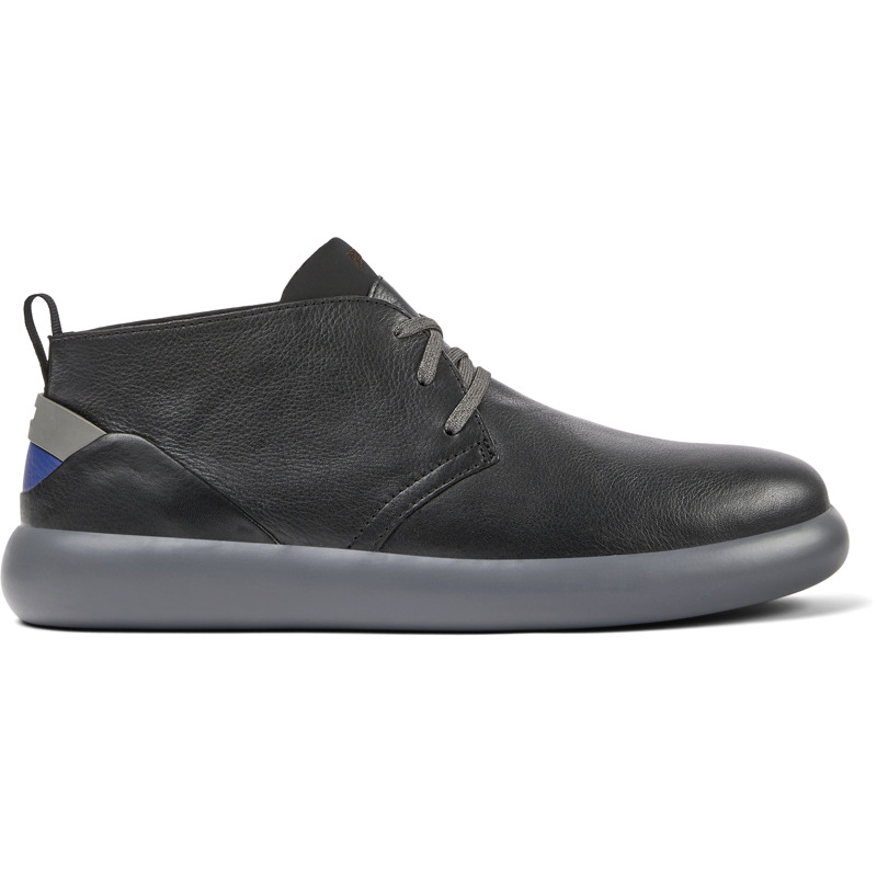 CAMPER Capsule - Botines para Hombre - Negro, talla 44, Piel Lisa/Textil