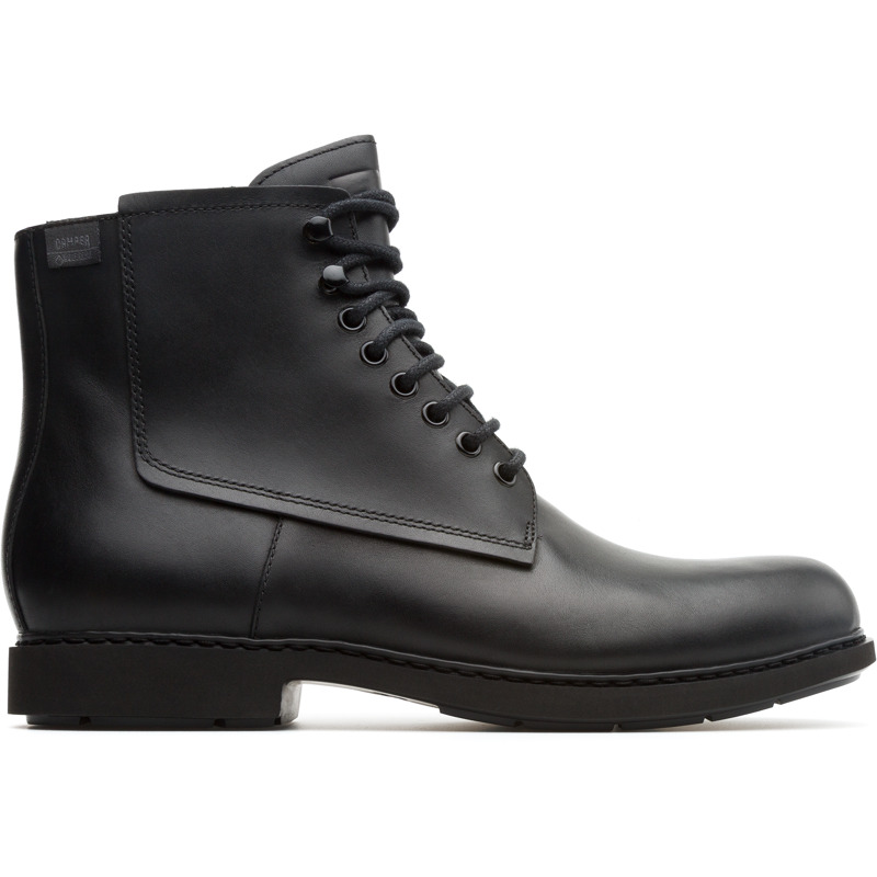CAMPER Neuman - Botines para Hombre - Negro, talla 42, Piel Lisa