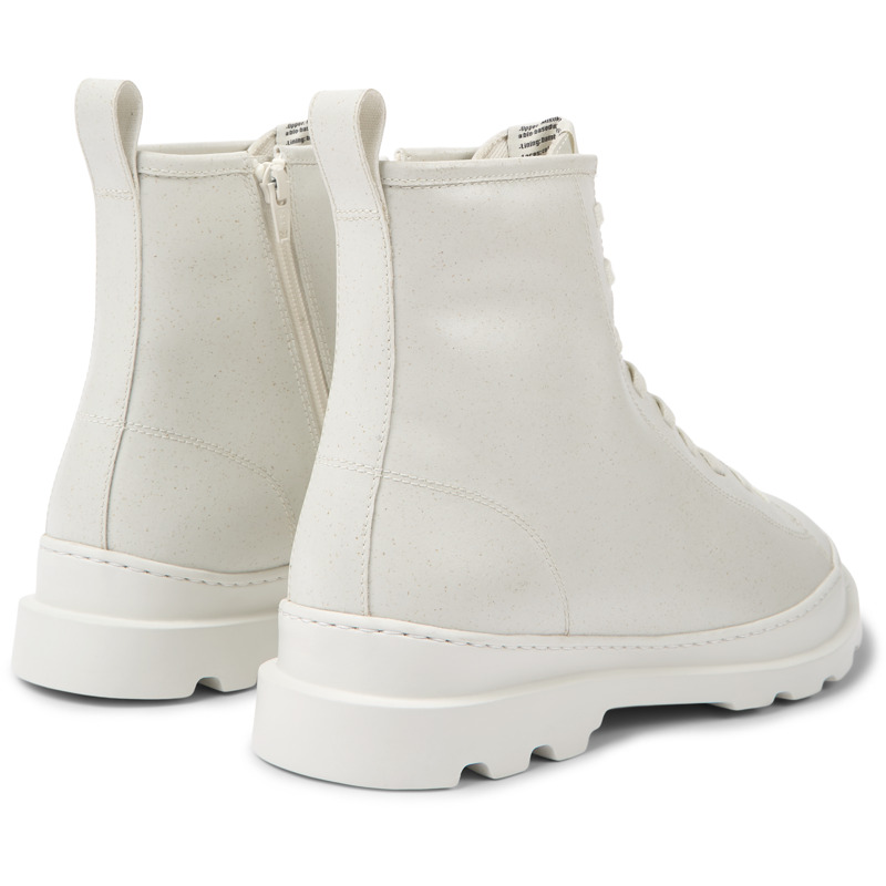 CAMPER Brutus - Ankle Boots For Men - White, Size 44, Cotton Fabric