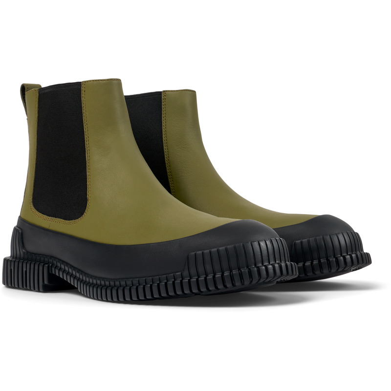 Camper Ankle Boots For Men In Green,black
