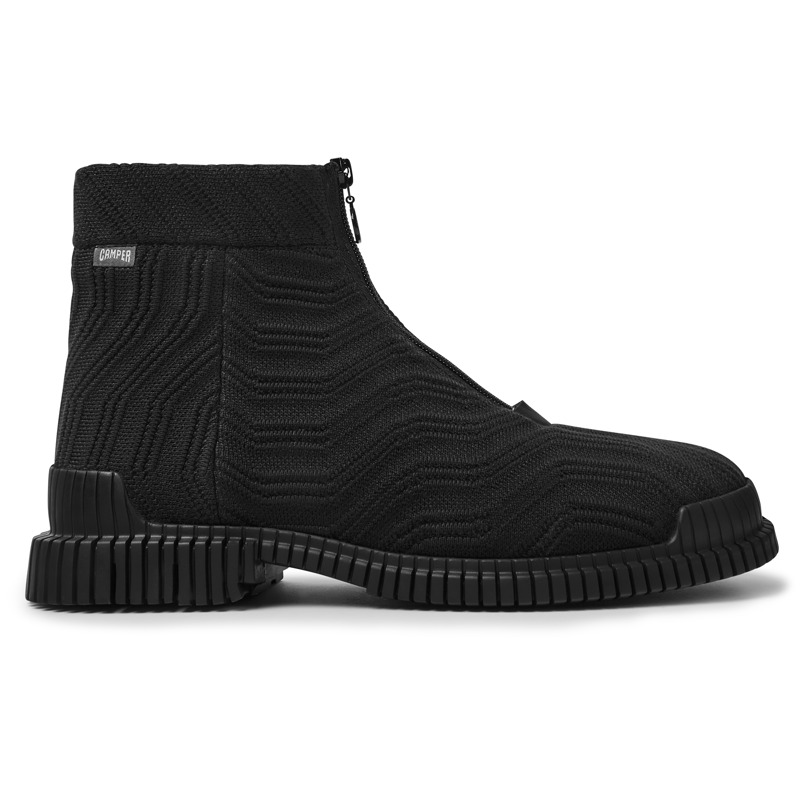 CAMPER Pix - Ankle Boots For Men - Black, Size 42, Cotton Fabric