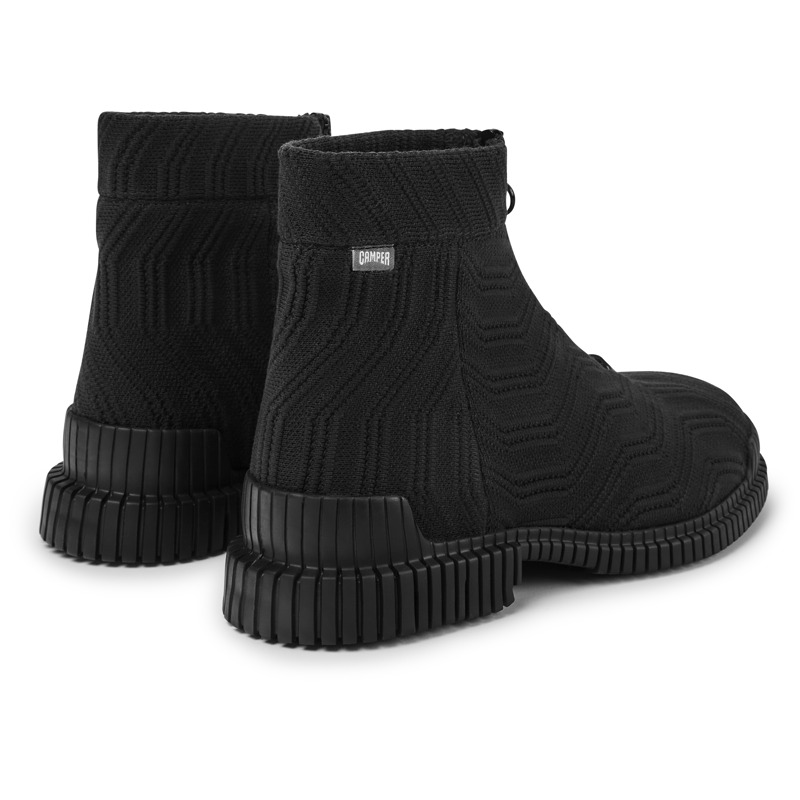 CAMPER Pix - Ankle Boots For Men - Black, Size 42, Cotton Fabric