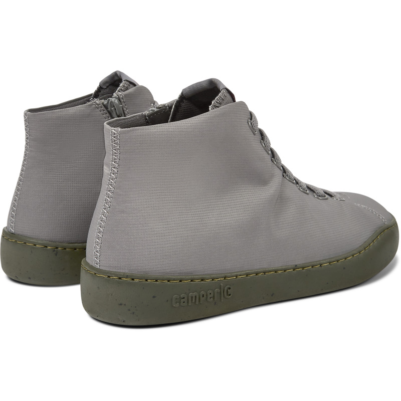 CAMPER Peu Touring - Ankle Boots For Men - Grey, Size 41, Cotton Fabric