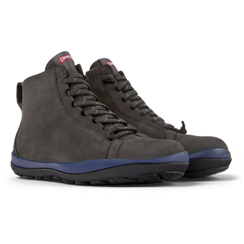 Camper Peu Pista Gore-Tex - Ankle Boots For Men - Grey, Size 41, Suede