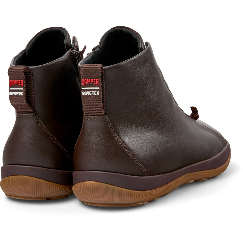 CAMPER Peu Pista GORE-TEX - Ankle Boots For Men - Brown, Size 42, Smooth Leather