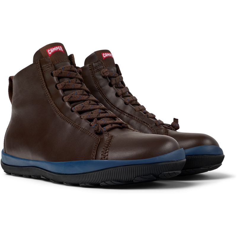 Shop Camper Ankle Boots For Men In Brown