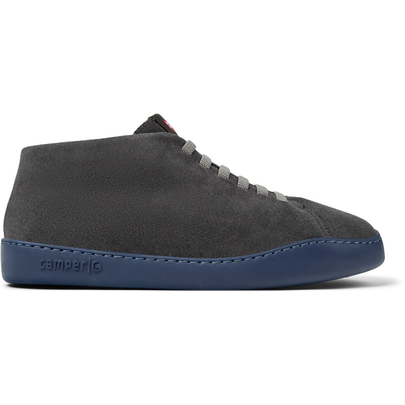 CAMPER Peu Touring - Botas para Hombre - Gris, talla 45, Ante o Piel Vuelta