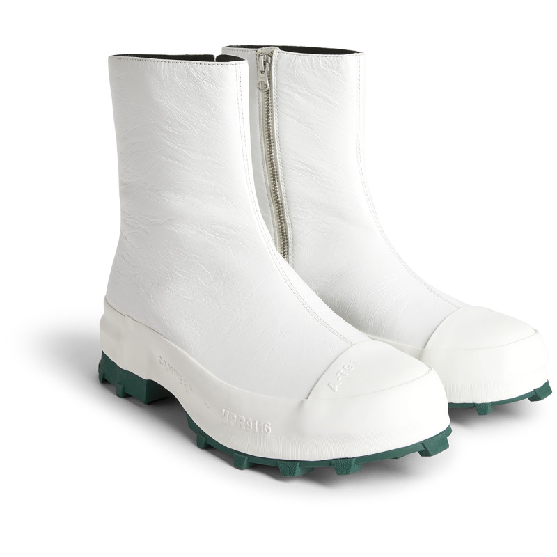Camper - Ankle Boots For - White, Size 45,