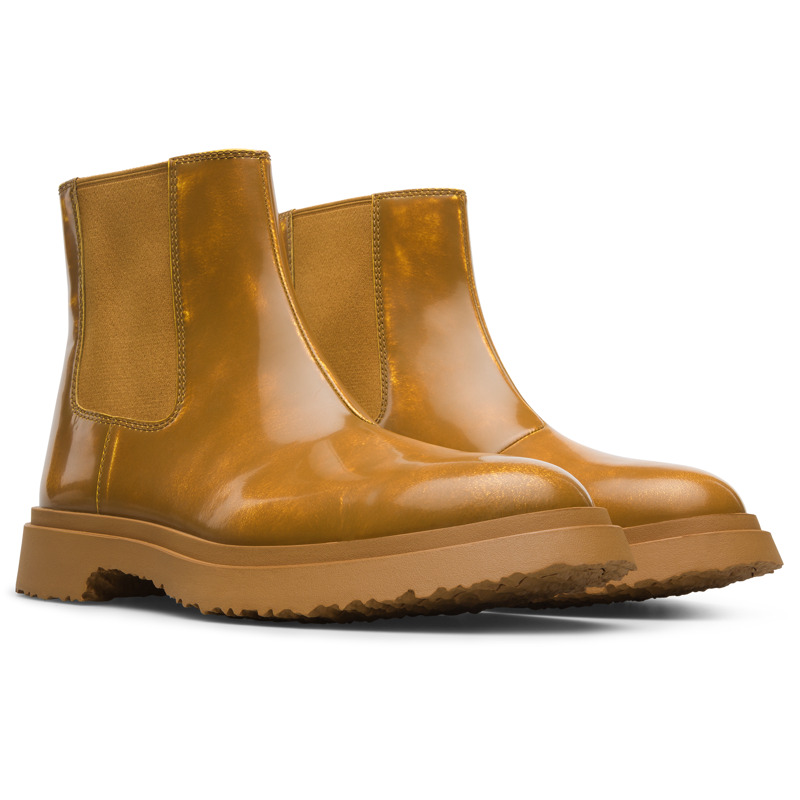 Shop Camperlab Ankle Boots For Men In Yellow