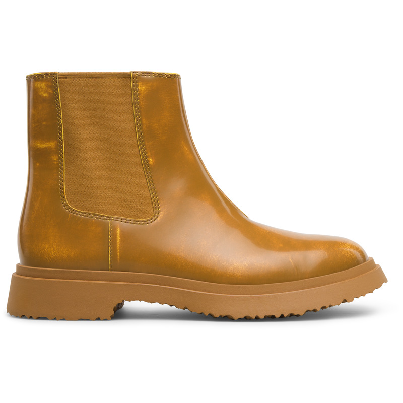 CAMPERLAB Walden - Ankle Boots For Men - Yellow, Size 46, Smooth Leather