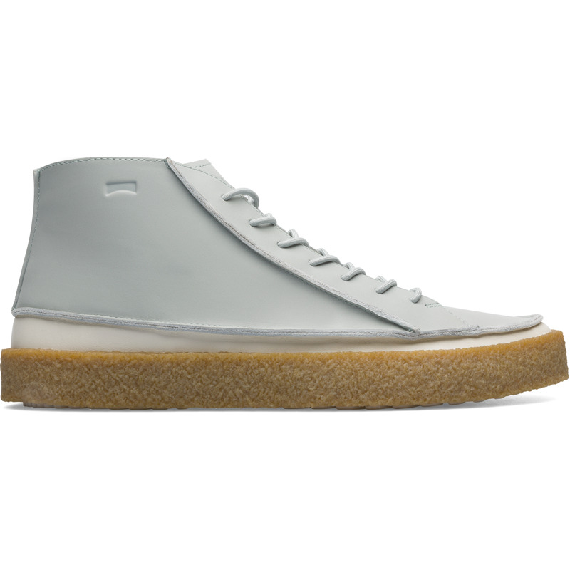 CAMPER Bark - Botines para Hombre - Gris, talla 39, Piel Lisa