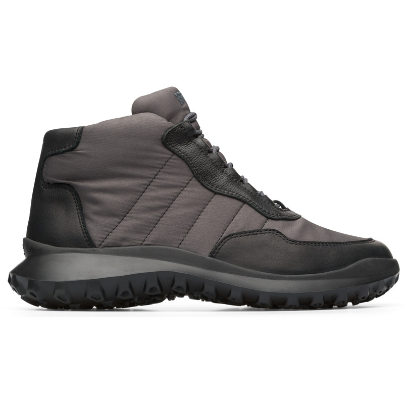 CAMPER CRCLR - Botines para Hombre - Gris,Negro, talla 41, Piel Lisa/Textil