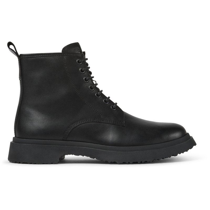 CAMPER Walden - Botines para Hombre - Negro, talla 41, Piel Lisa