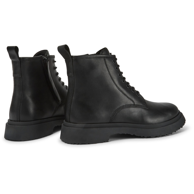 CAMPER Walden - Ankle Boots For Men - Black, Size 39, Smooth Leather