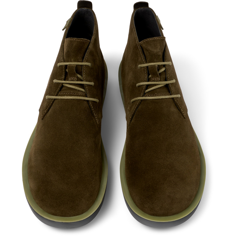 CAMPER Wagon - Ankle Boots For Men - Green, Size 6, Suede