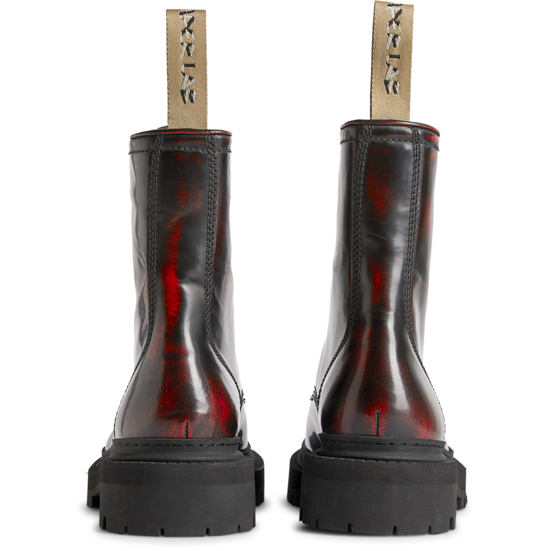 CAMPERLAB Eki - Boots For Men - Black,Red, Size 9, Smooth Leather