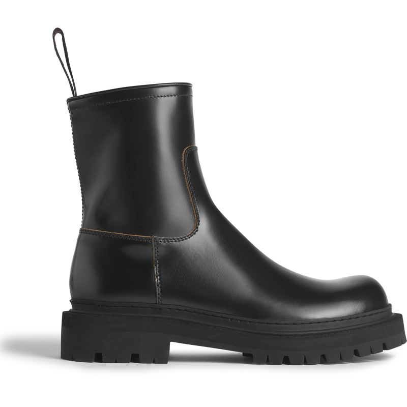 CAMPERLAB Eki - Boots For Men - Black, Size 9.5, Smooth Leather