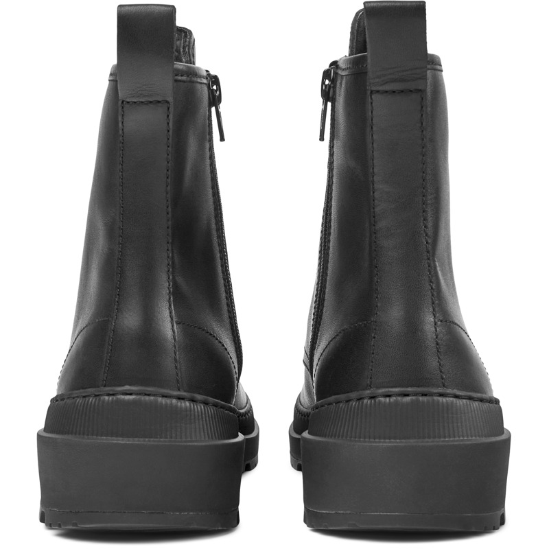 CAMPER Brutus Trek - Ankle Boots For Men - Black, Size 10.5, Smooth Leather