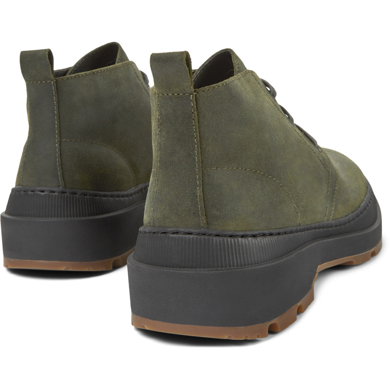 CAMPER Brutus Trek - Ankle Boots For Men - Green, Size 39, Suede