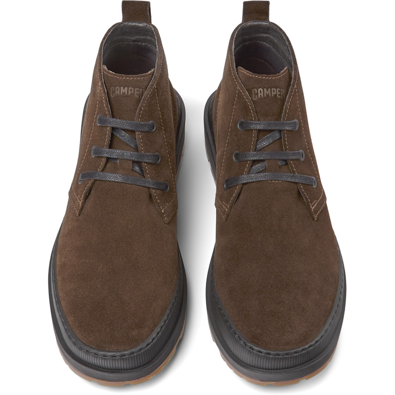 CAMPER Brutus Trek - Ankle Boots For Men - Brown, Size 45, Suede