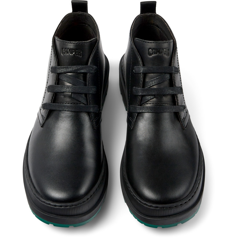 CAMPER Brutus Trek - Ankle Boots For Men - Black, Size 43, Smooth Leather