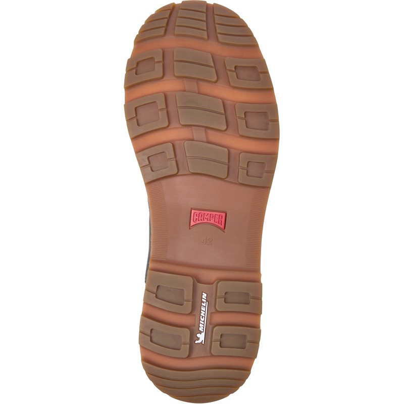 CAMPER Brutus Trek - Ankle Boots For Men - Grey, Size 12, Suede