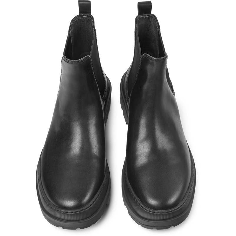 CAMPER Brutus Trek - Ankle Boots For Men - Black, Size 42, Smooth Leather