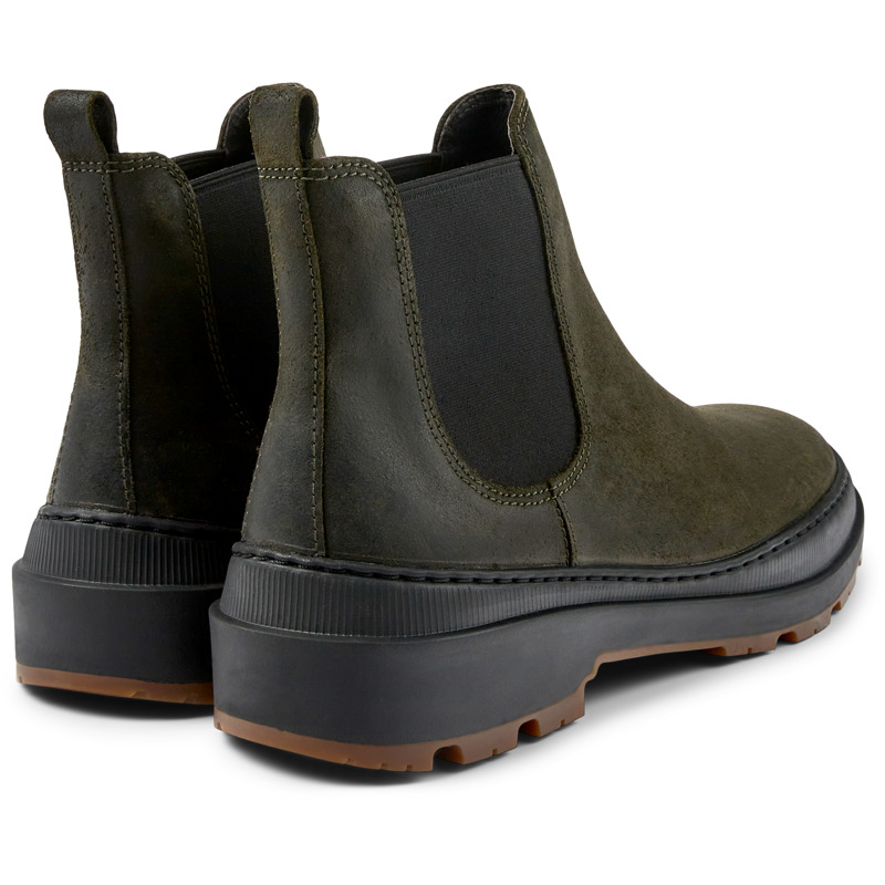 CAMPER Brutus Trek - Ankle Boots For Men - Green, Size 46, Suede