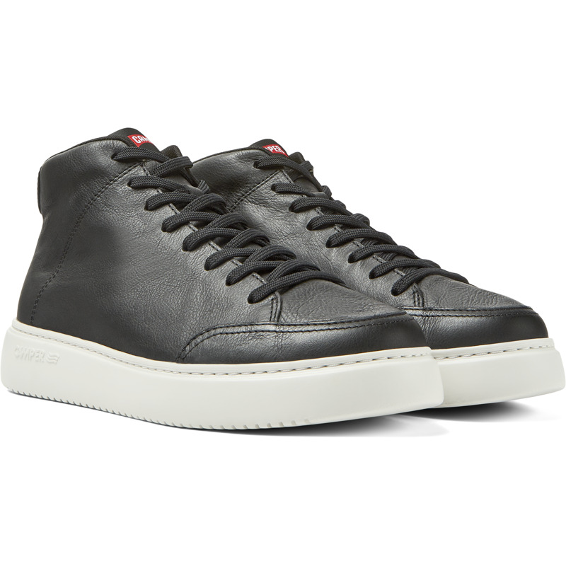 Camper Runner K21 - Sneakers For Men - Black, Size 45, Smooth Leather