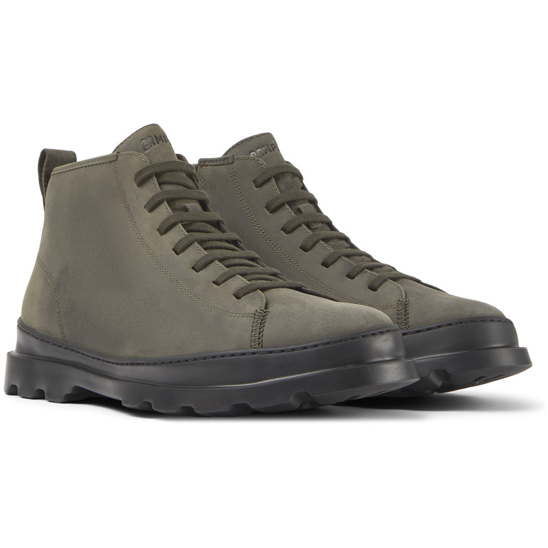 CAMPER Brutus - Ankle Boots For Men - Green, Size 43, Suede