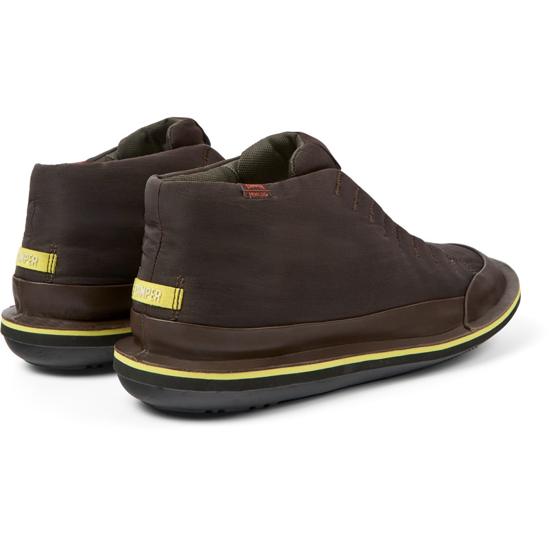 CAMPER Beetle PrimaLoft® - Ankle Boots For Men - Brown, Size 43, Cotton Fabric/Smooth Leather