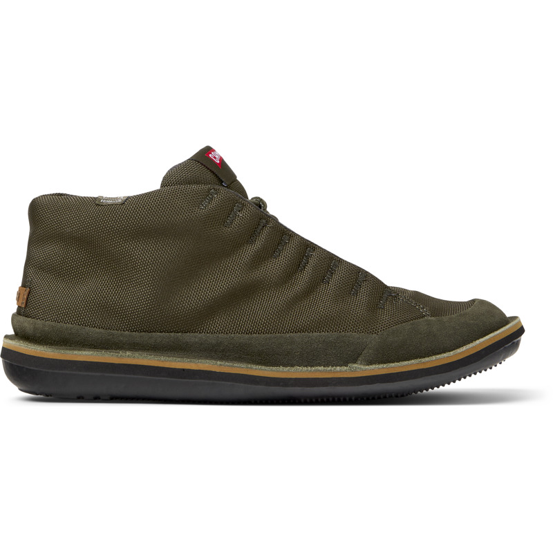 CAMPER Beetle - Casual para Hombre - Verde, talla 39, Textil/Piel Vuelta