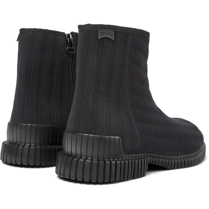 CAMPER Pix TENCEL® - Ankle Boots For Men - Black, Size 43, Cotton Fabric