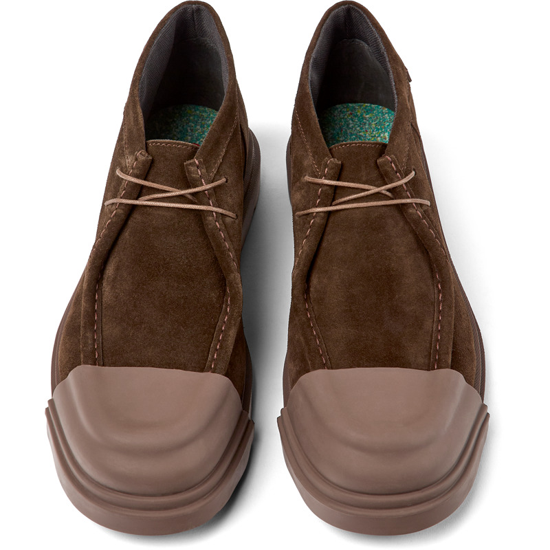 CAMPER Junction - Ankle Boots For Men - Brown, Size 44, Suede