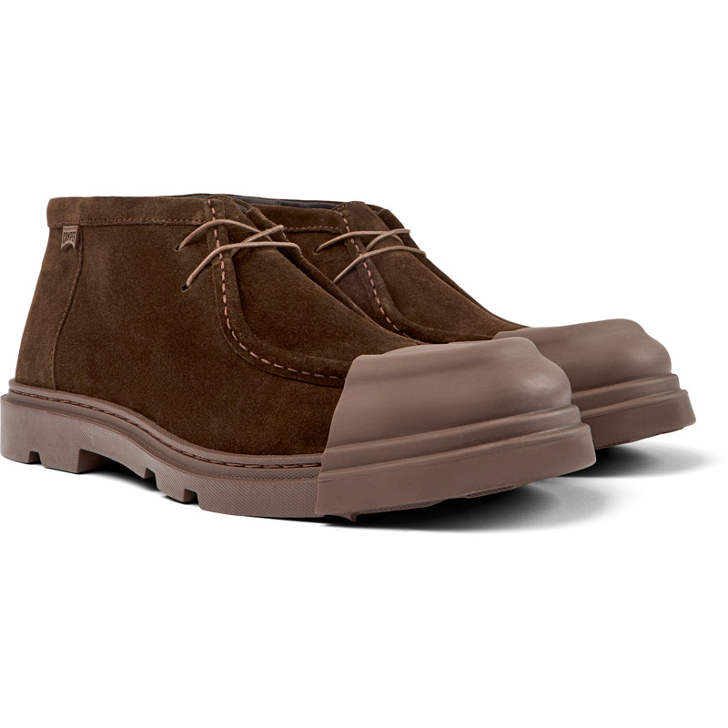 CAMPER Junction - Ankle Boots For Men - Brown, Size 39, Suede