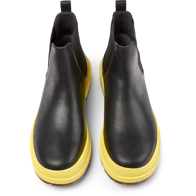 CAMPER Brutus Trek HYDROSHIELD® - Ankle Boots For Men - Black, Size 40, Smooth Leather