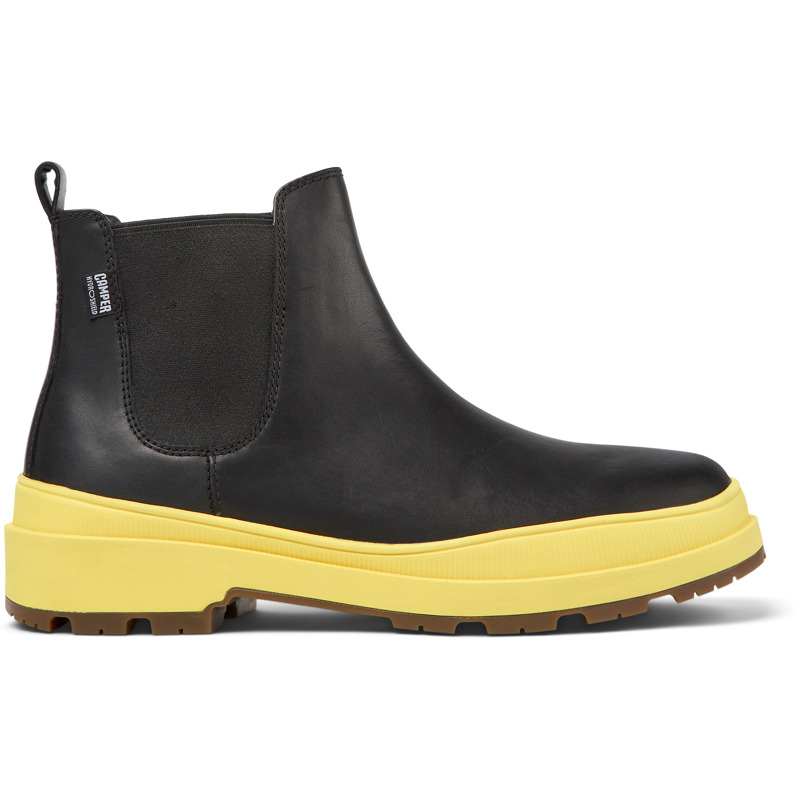 Camper Brutus Trek Hydroshield® - Ankle Boots For Men - Black, Size 45, Smooth Leather