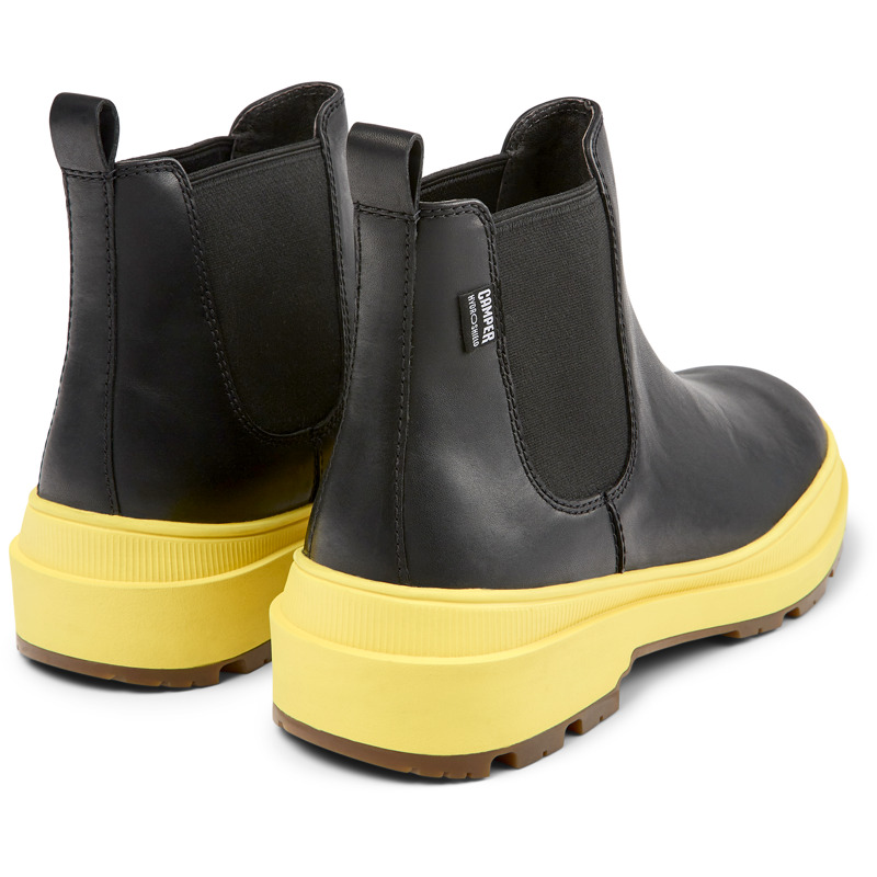 CAMPER Brutus Trek HYDROSHIELD® - Ankle Boots For Men - Black, Size 44, Smooth Leather