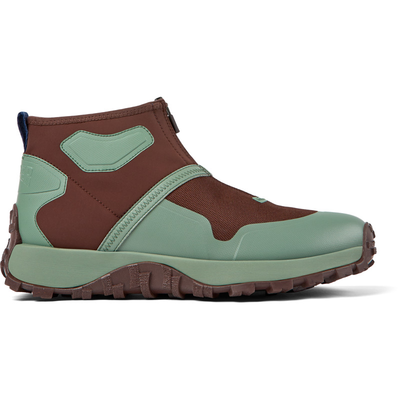 Camper Drift Trail Vibram - Sneakers For Men - Burgundy, Green, Size 45, Cotton Fabric