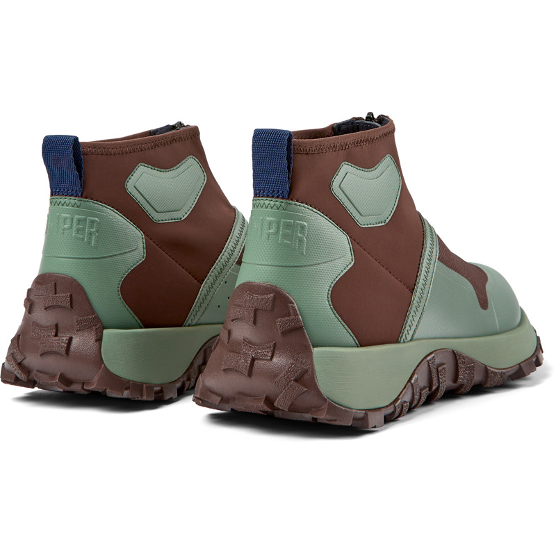 Camper Drift Trail Vibram - Sneakers For Men - Burgundy, Green, Size 44, Cotton Fabric