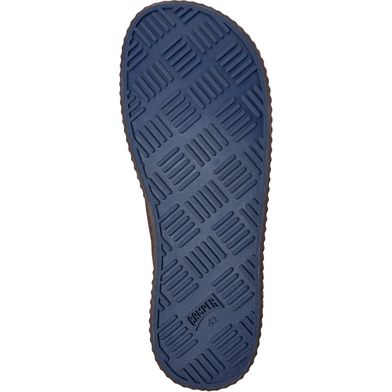 CAMPER Peu Roda - Sneakers For Men - Burgundy, Size 41, Cotton Fabric