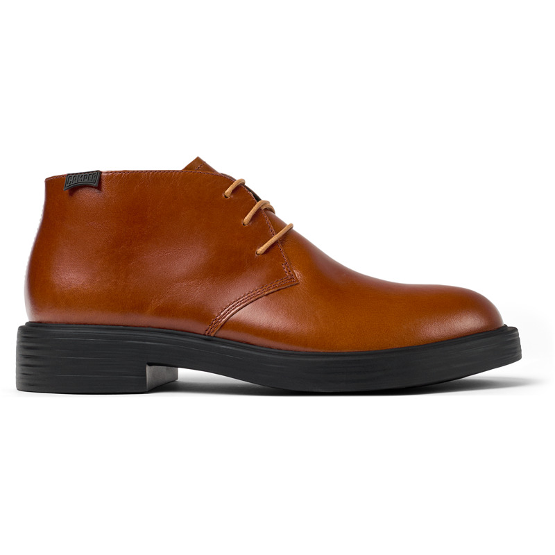 CAMPER Dean - Botines para Hombre - Marron, talla 45, Piel Lisa