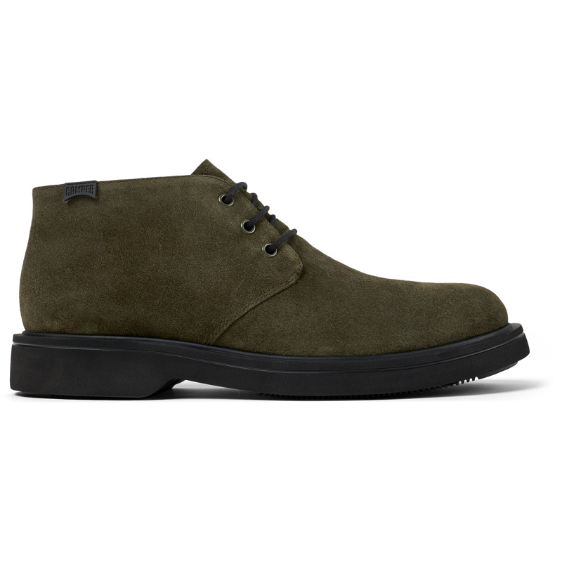 CAMPER Norman - Elegante schuhe für Herren - Grün, Größe 39, Veloursleder