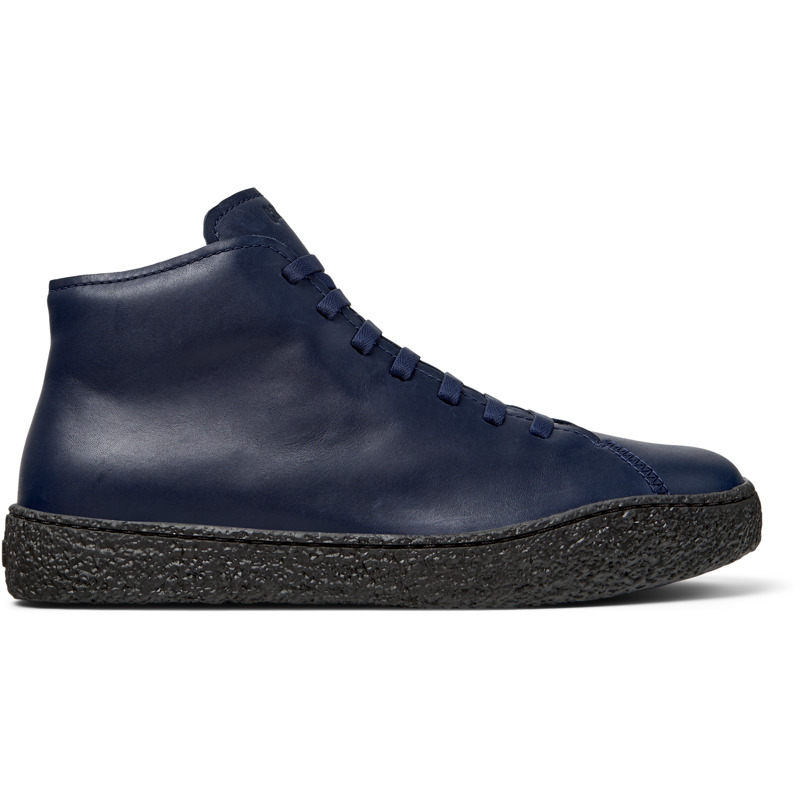 CAMPER Peu Terreno - Botas para Hombre - Azul, talla 45, Piel Lisa