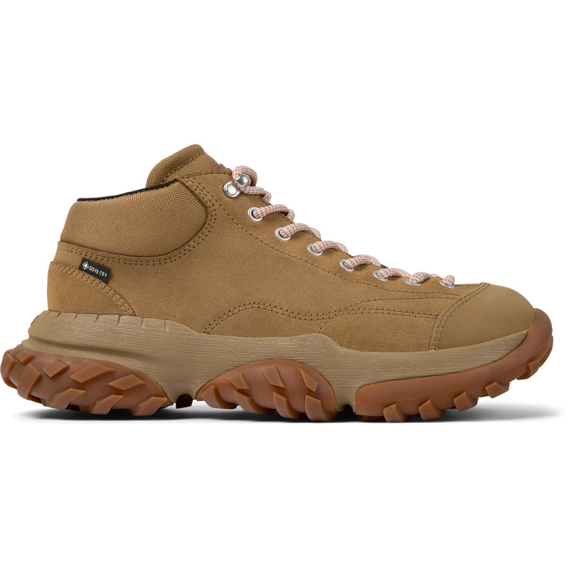 CAMPER Karst Trek - Botines para Hombre - Marron, talla 45, Piel Vuelta/Textil