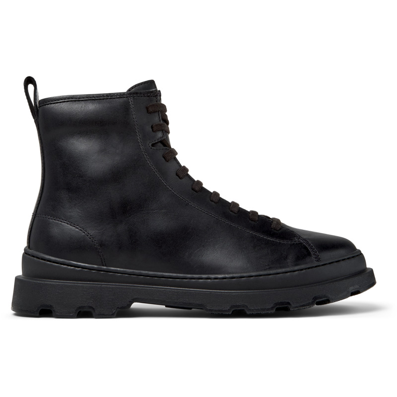 CAMPER Brutus+ - Botas para Hombre - Negro, talla 39, Piel Lisa