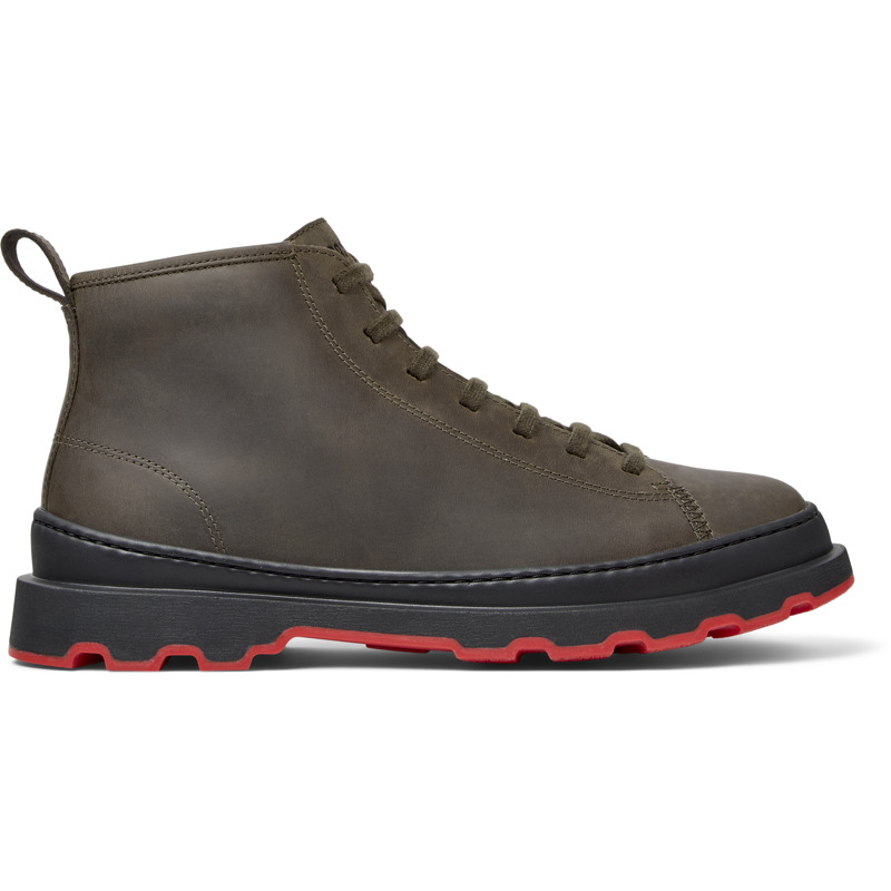 CAMPER Brutus+ - Botas para Hombre - Verde, talla 42, Ante o Piel Vuelta